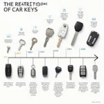 Car Key Types Evolution