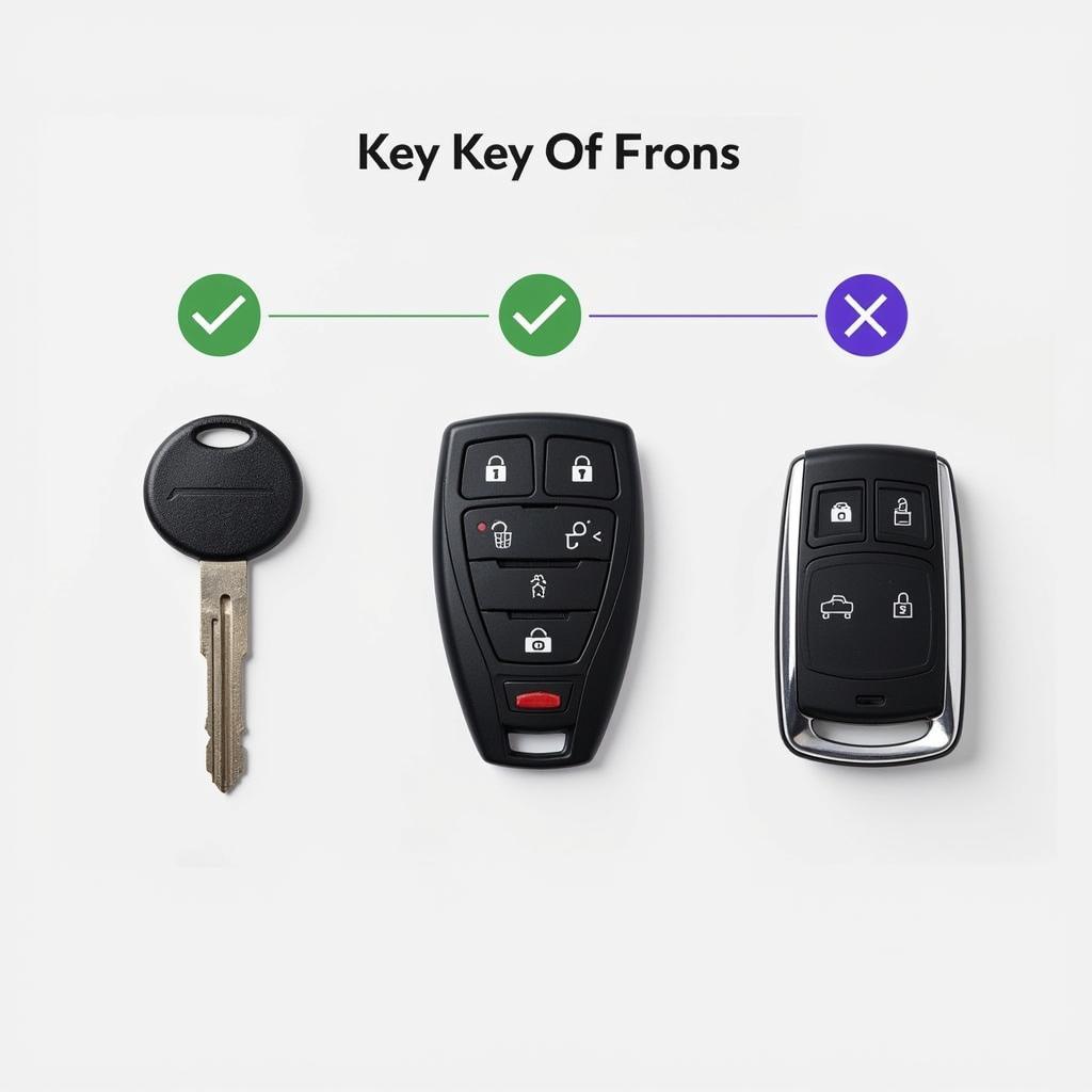 Car Key Types in New Orleans