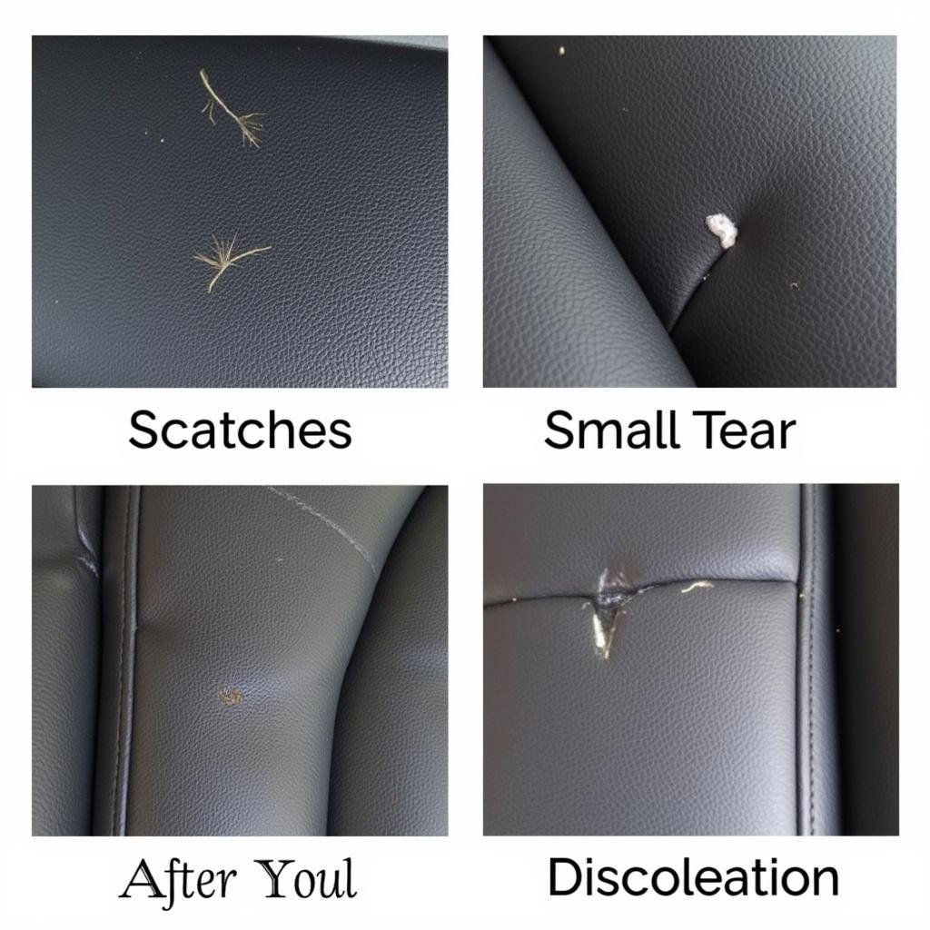 Common Types of Car Leather Seat Damage in Norfolk