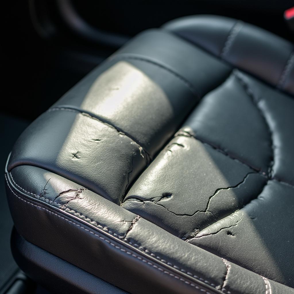 Car Leather Seat Cracks Causes