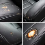 Car Leather Seat Damage