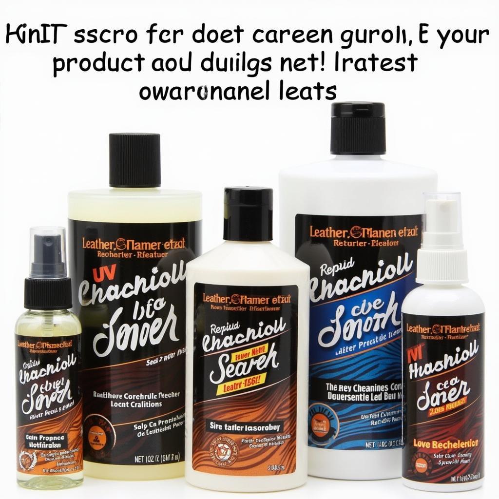 Car Leather Seat Maintenance Products