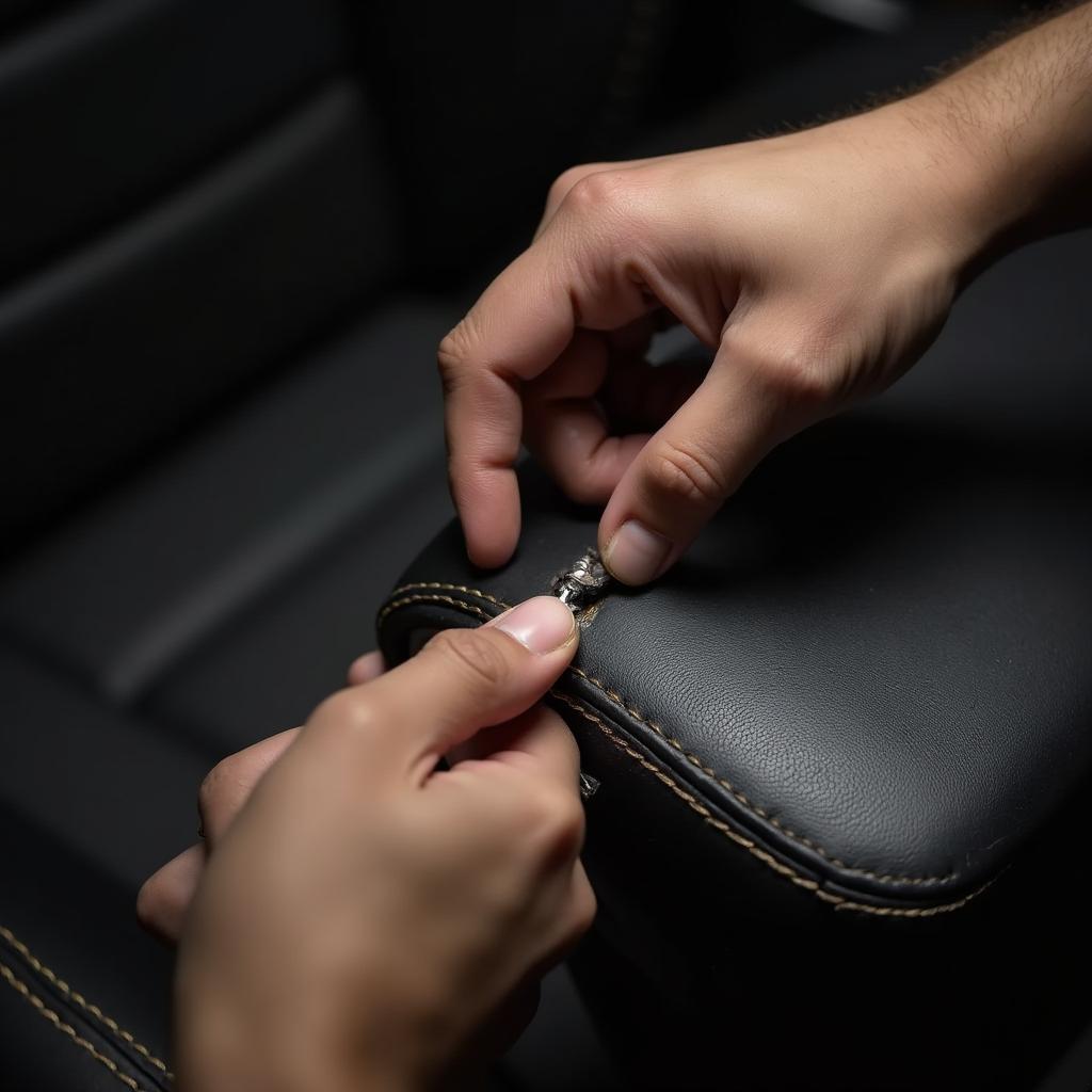 Car Leather Seat Repair Techniques in Hertfordshire