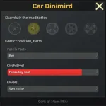 Car Mechanic Simulator Gameplay Showing Minimal Parts Condition