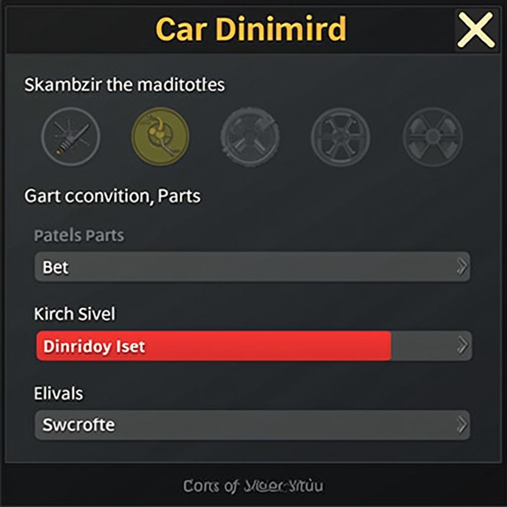 Car Mechanic Simulator Gameplay Showing Minimal Parts Condition