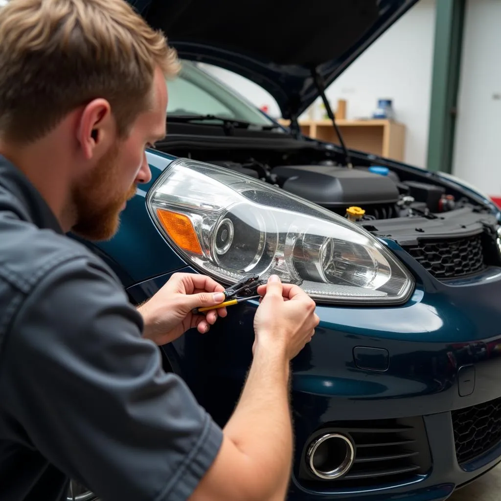 DIY Car Light Bulb Replacement