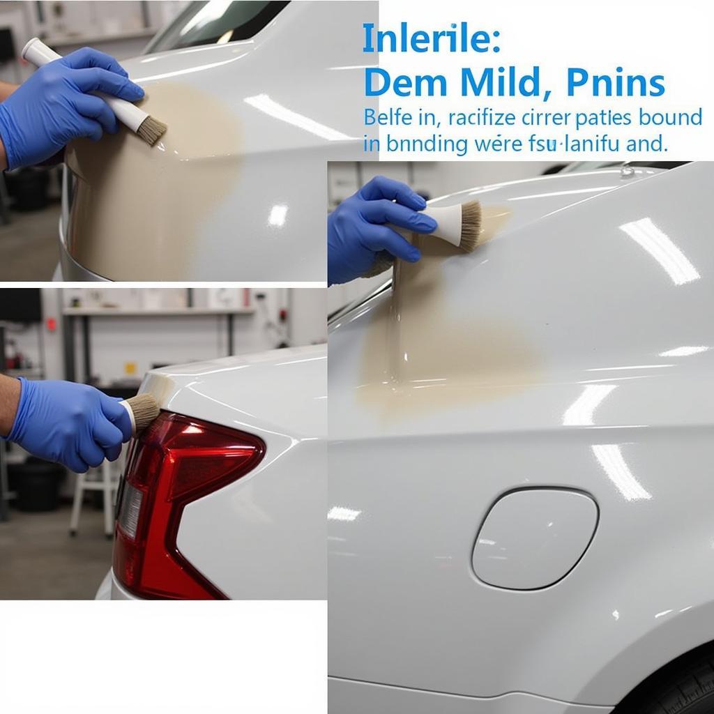 Car Paint Blending Process