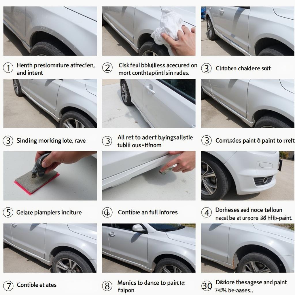 Professional Car Paint Bubbling Repair