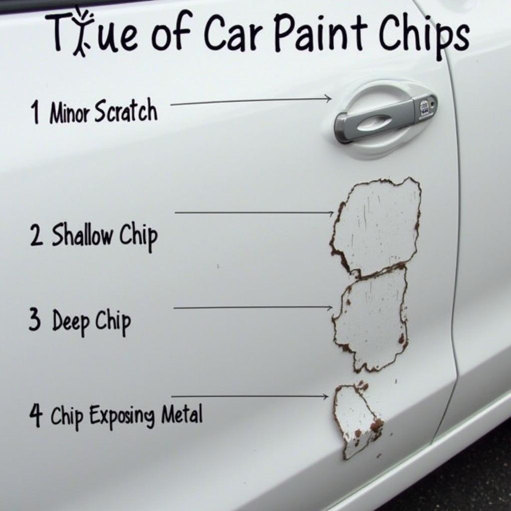 Car Paint Chip Types