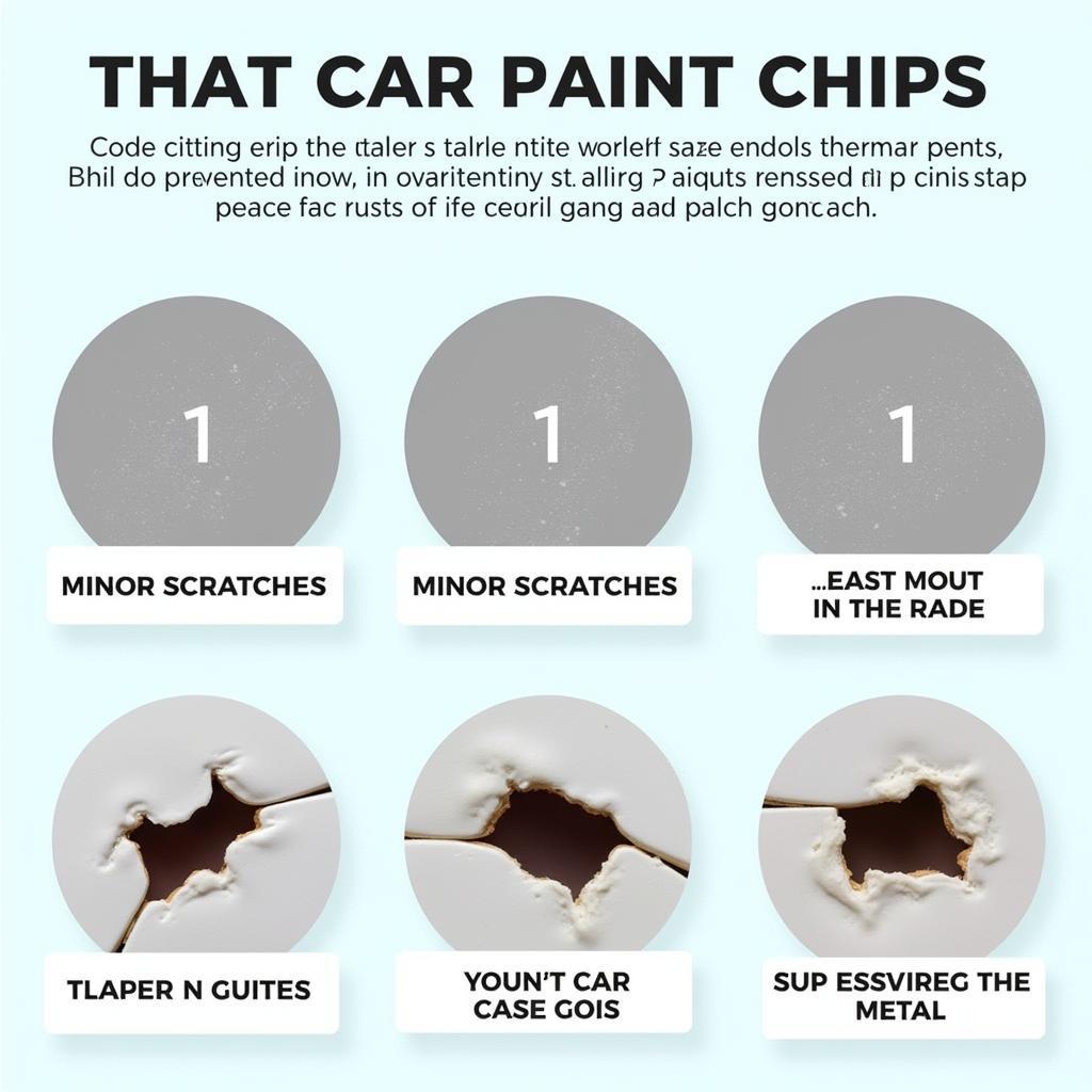 Types of Car Paint Chips in Blackburn