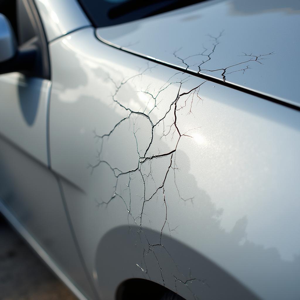 Car Paint Crack Causes