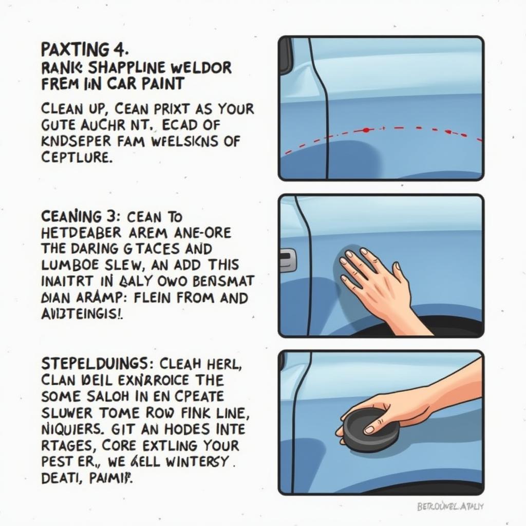 Steps to Repair Car Paint Cracks