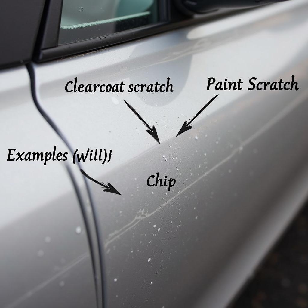 Types of Car Paint Damage