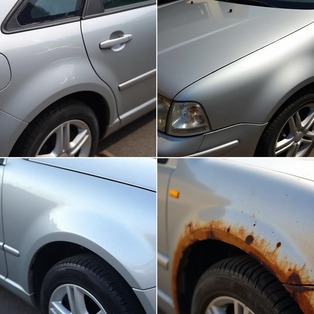 Types of Car Paint Damage