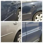 Different types of car paint damage common in Brisbane