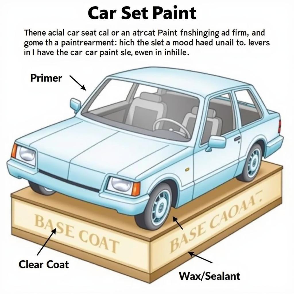 Car Paint Layers Diagram