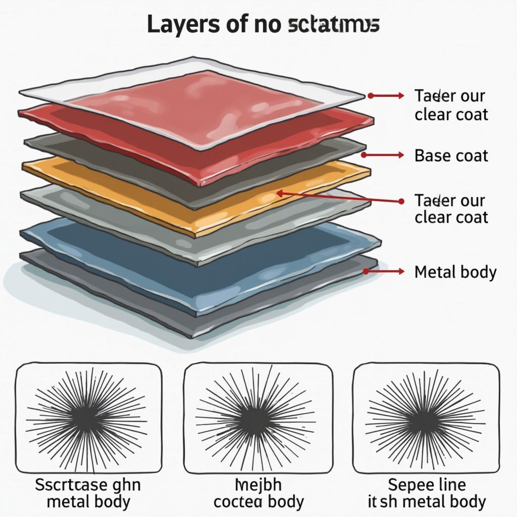 Car Paint Layers Diagram