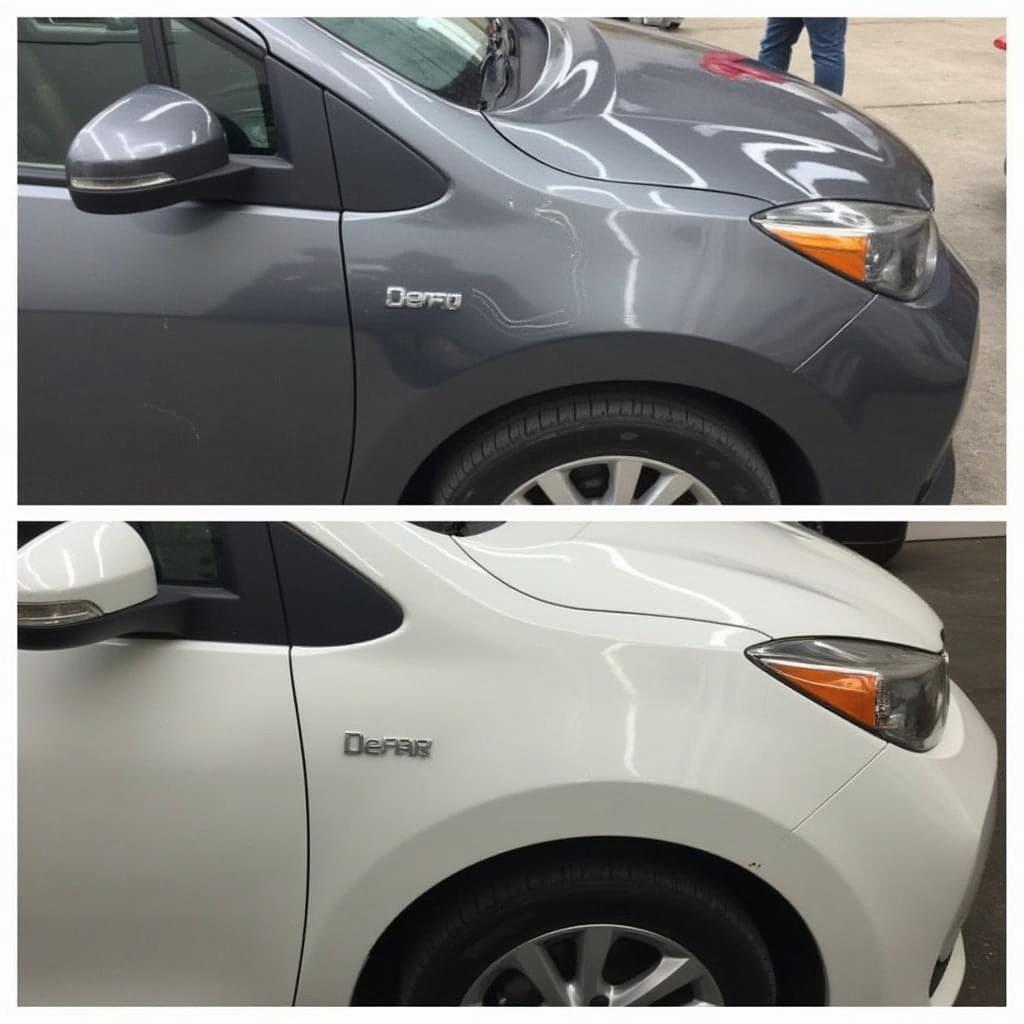 Car Paint Repair Chelmsford Before & After