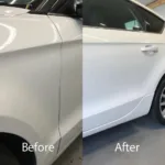 Before and After Car Paint Repair in Guelph