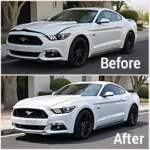 Car Paint Repair Irvine Before & After