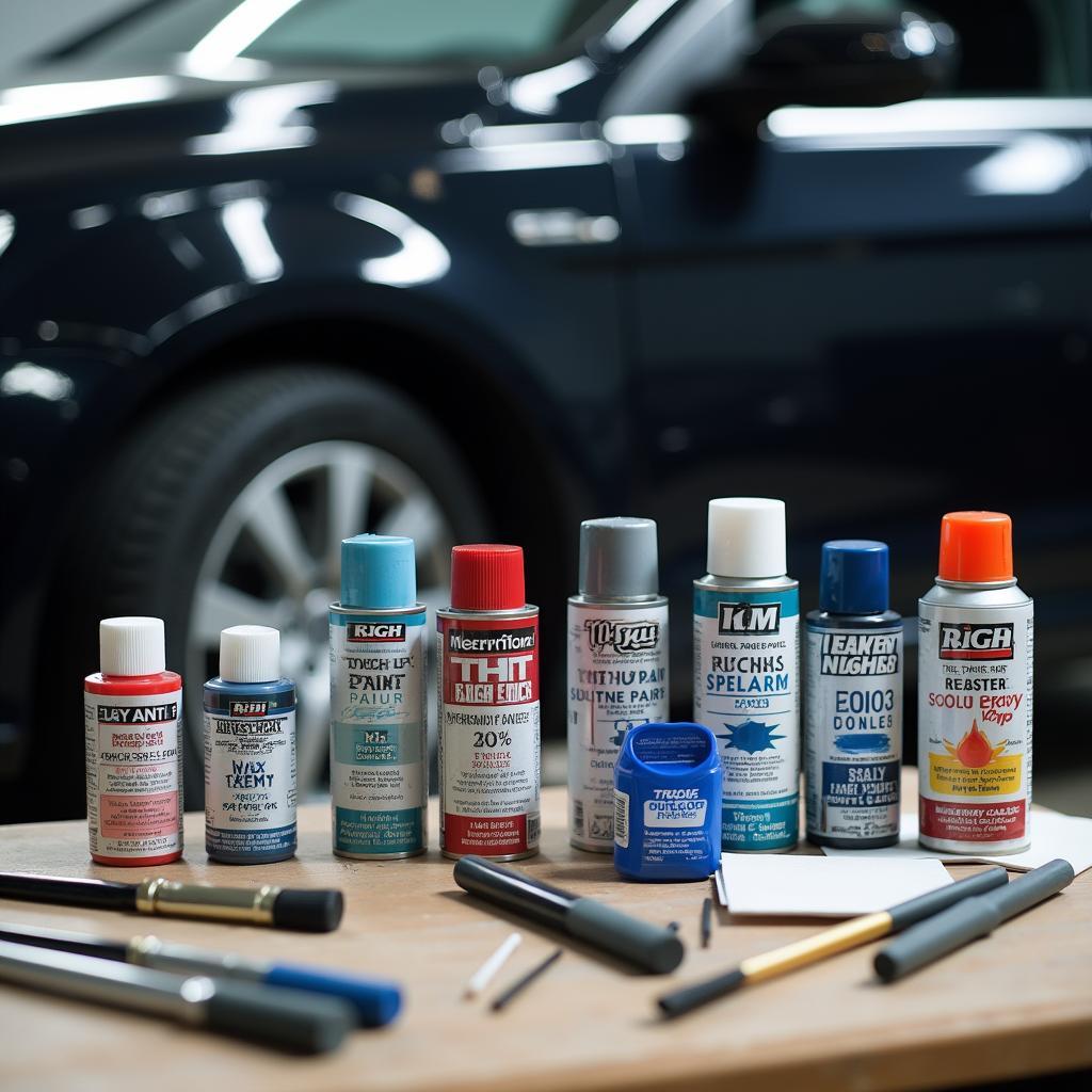 Different Types of Car Paint Repair Kits Available on Amazon