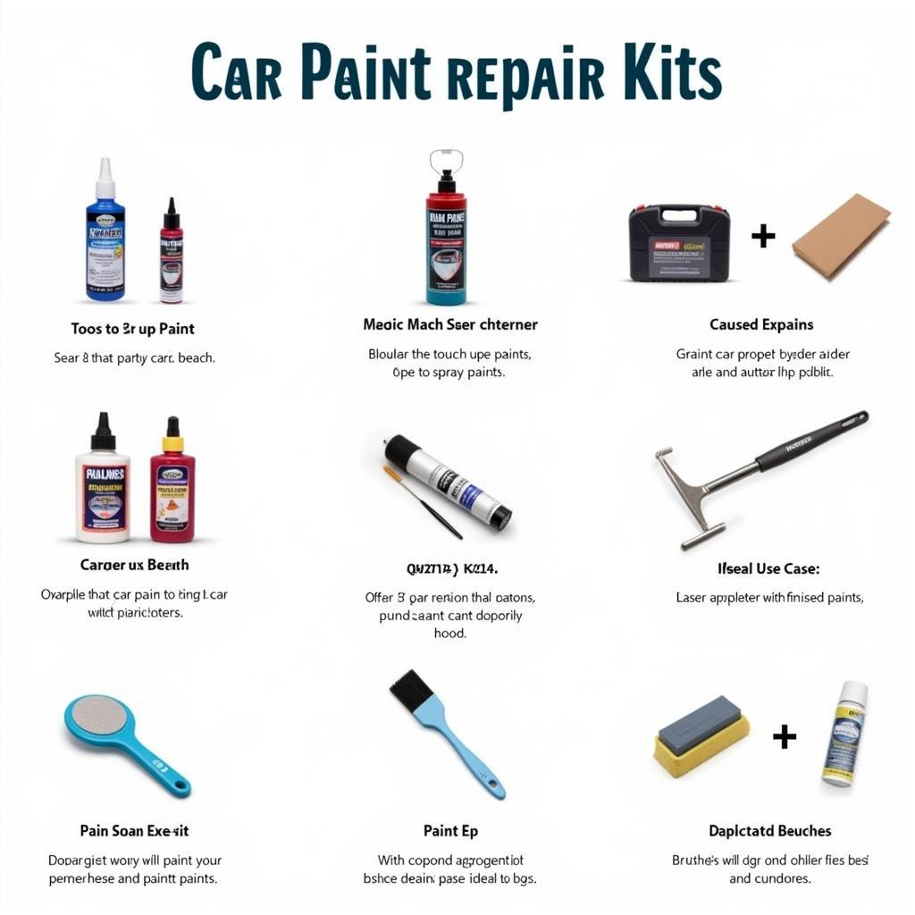 Different Types of Car Paint Repair Kits