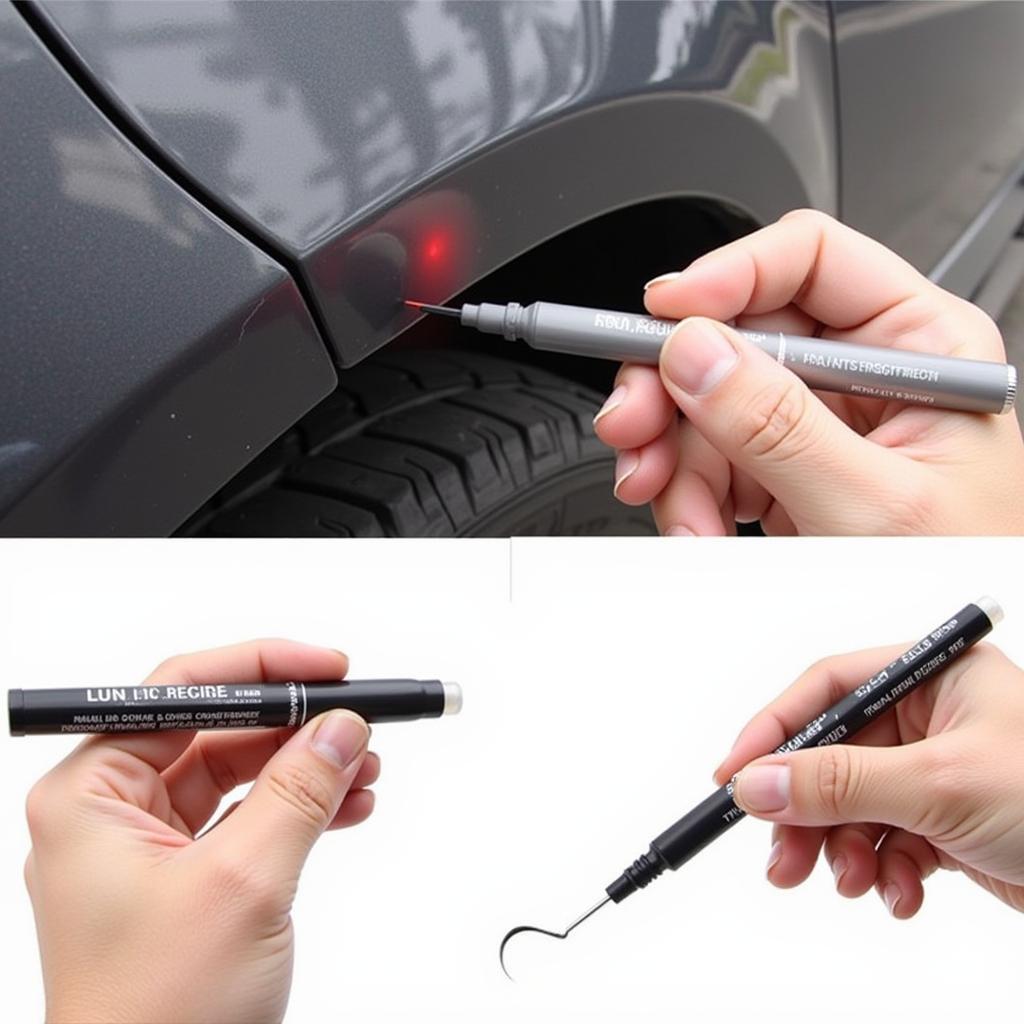 Car Paint Repair Pens Application