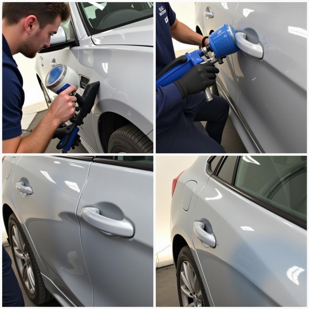 Car Paint Repair Process in Groombridge East Sussex