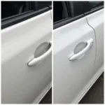 Car Paint Scratch Repair Before & After