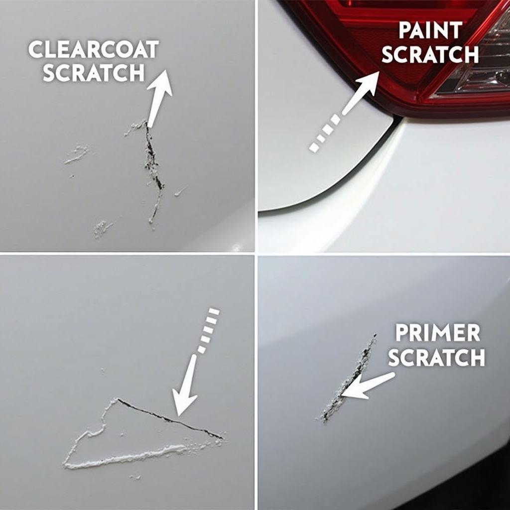 Types of Car Paint Scratches