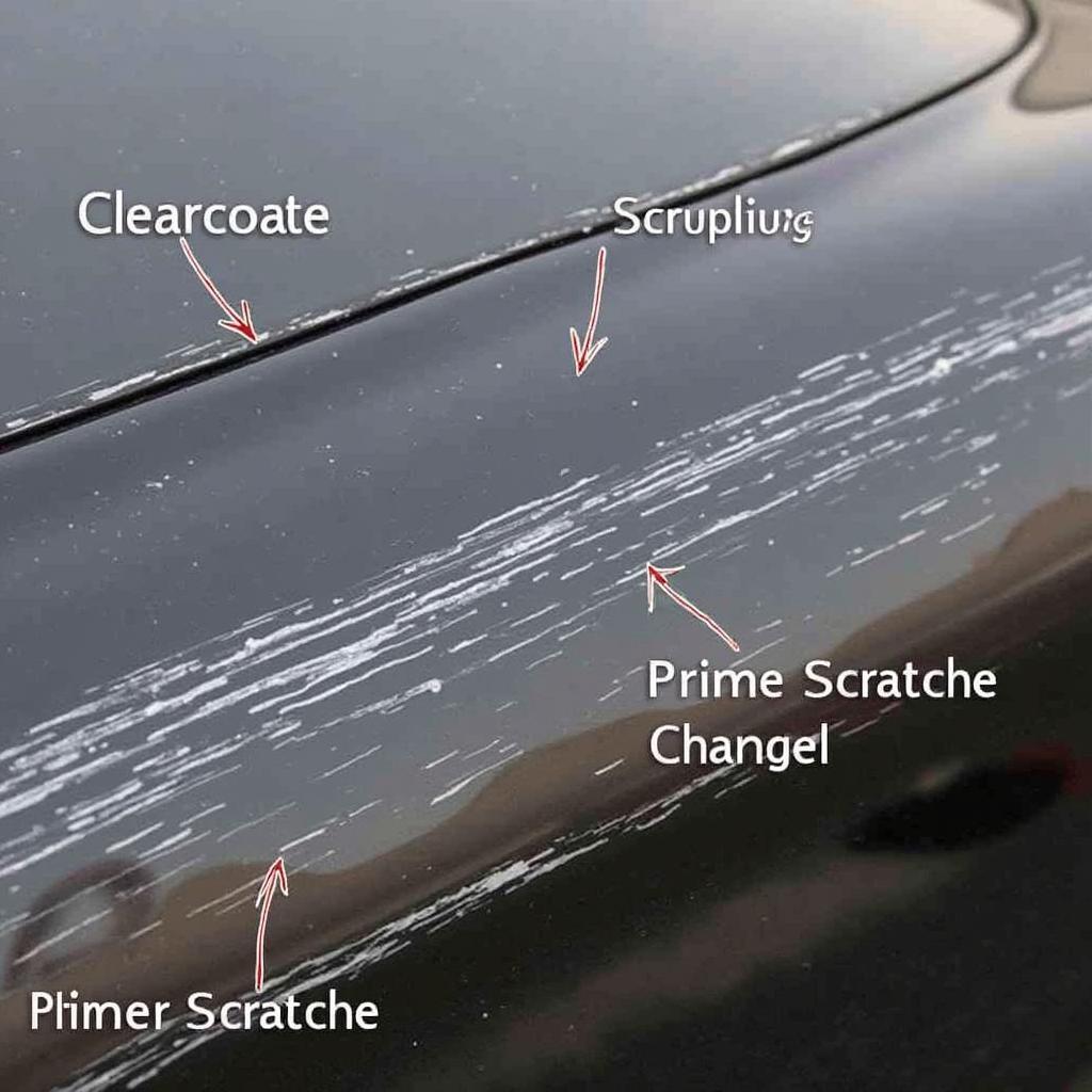 Types of Car Paint Scratches