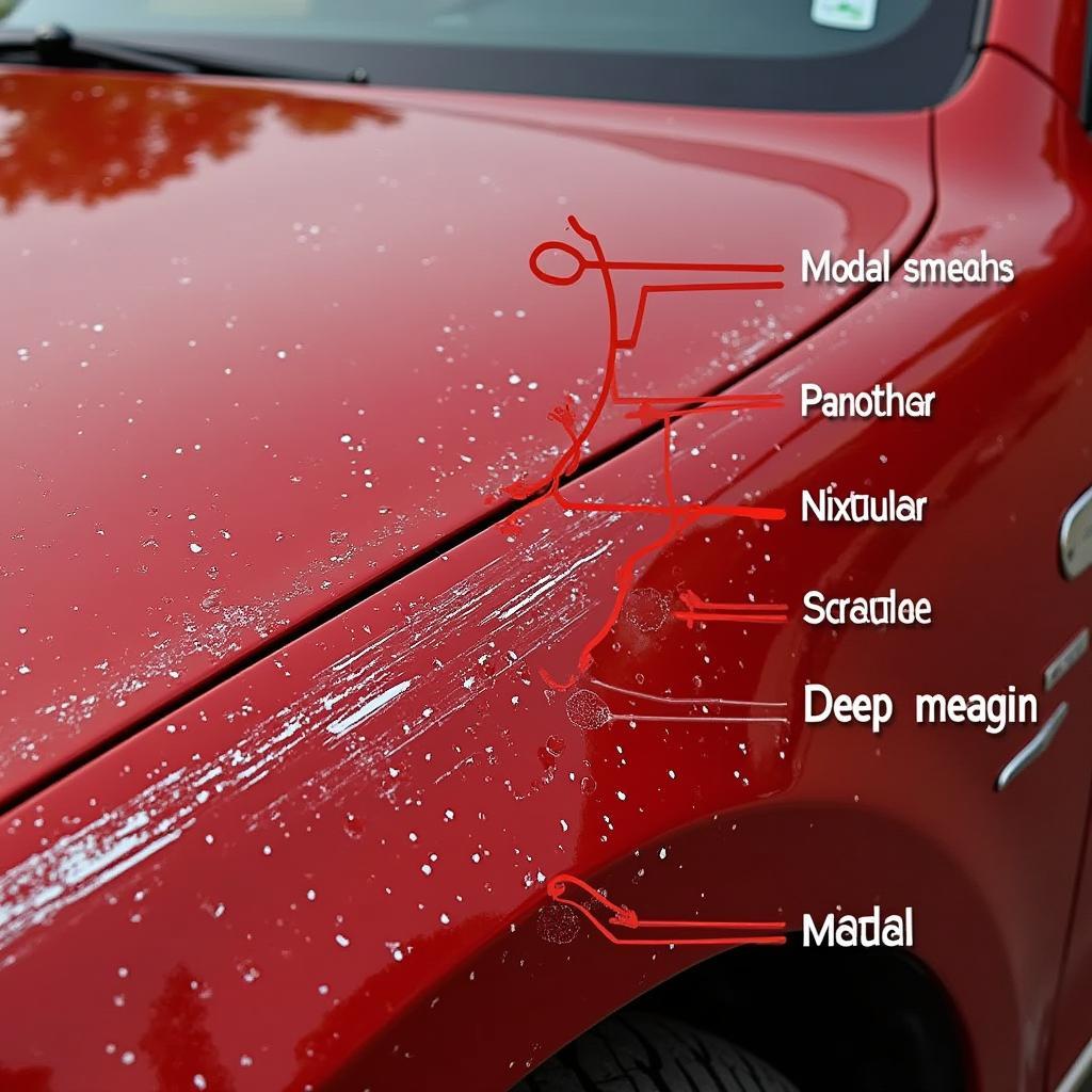 Types of Car Paint Scratches