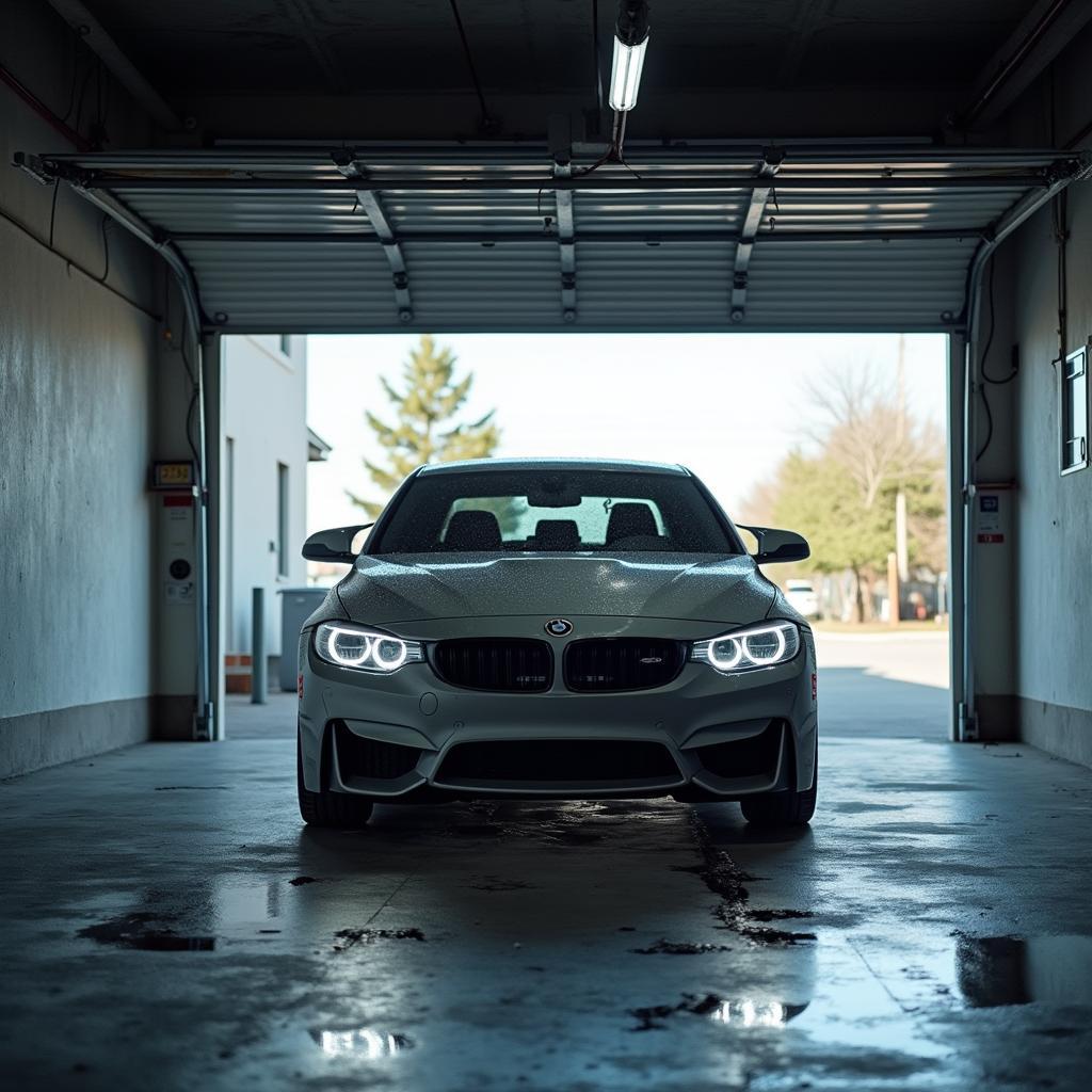 Protected Car in Garage