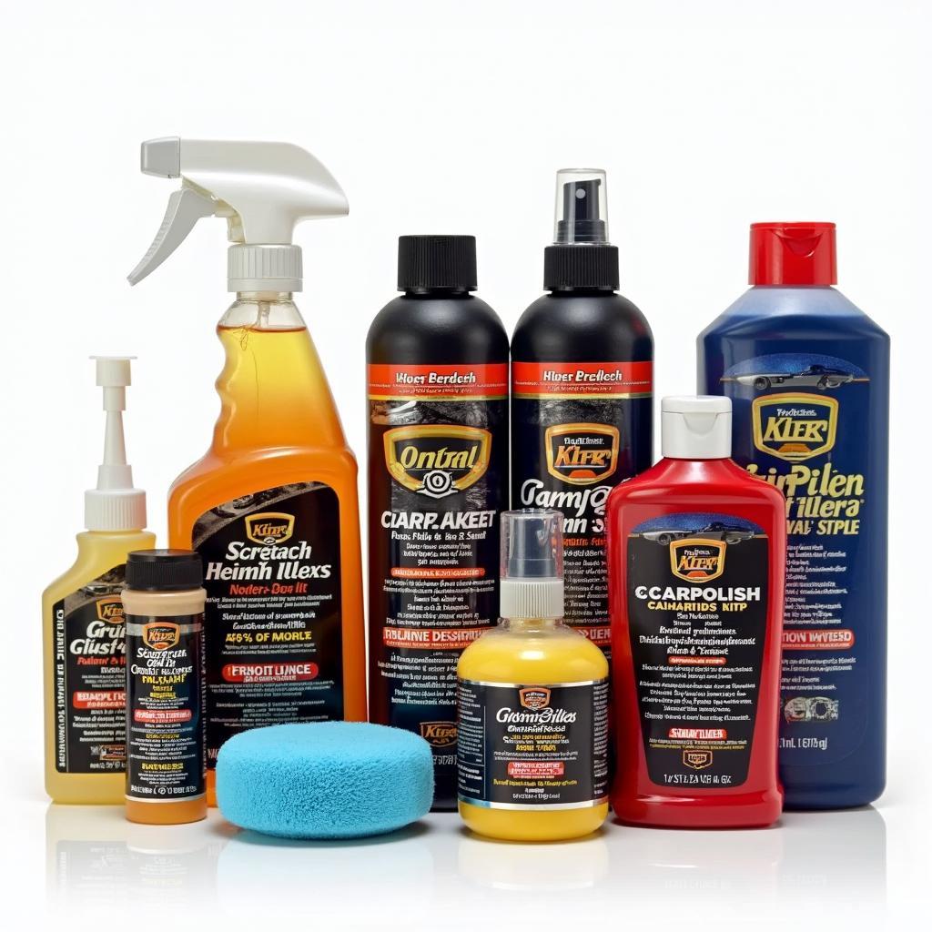 Car Polish Paint Scratch Repair Products on Shopify