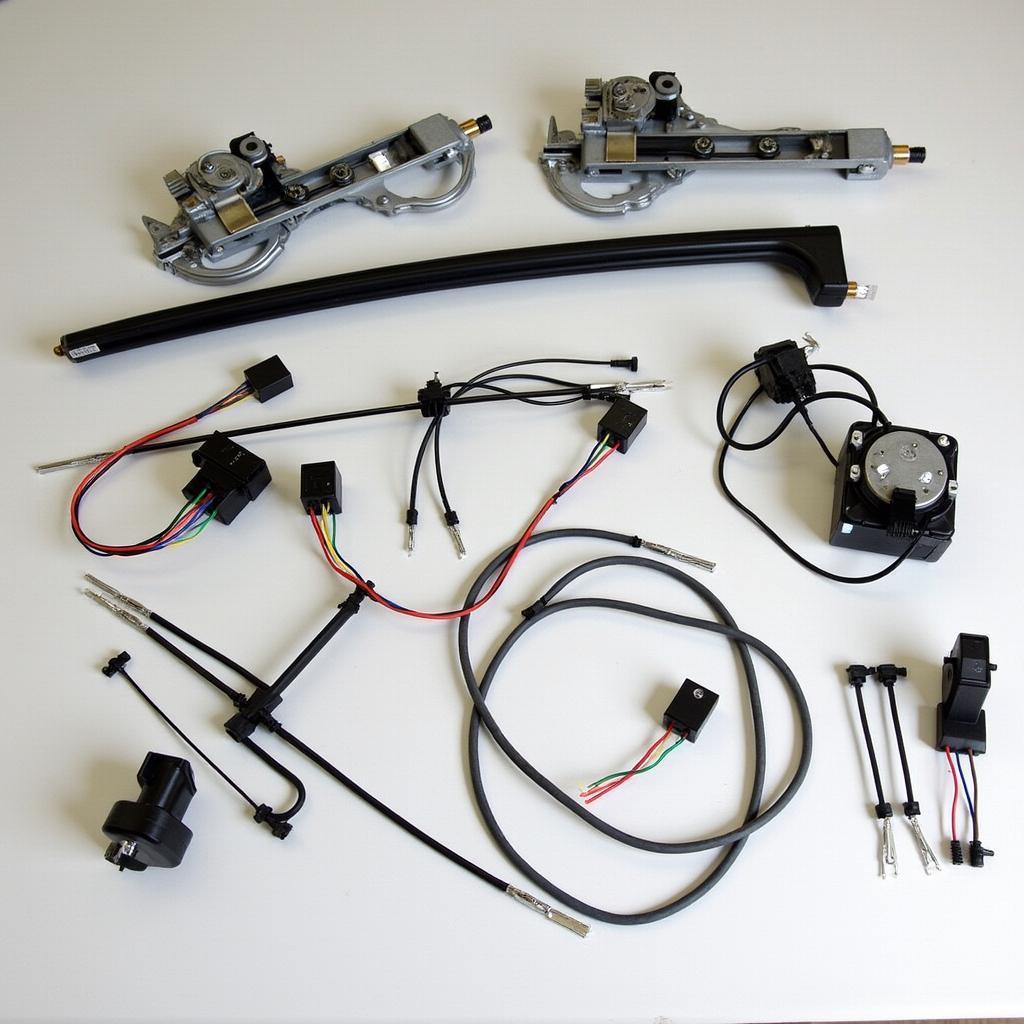 Assortment of power window components