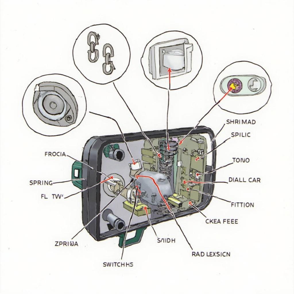 Car Power Window Switch Diagram