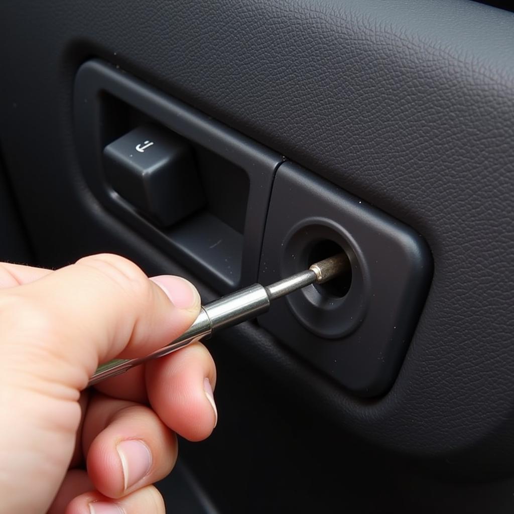 Inspecting a Car's Power Window Switch