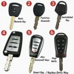 Types of Car Remote Keys