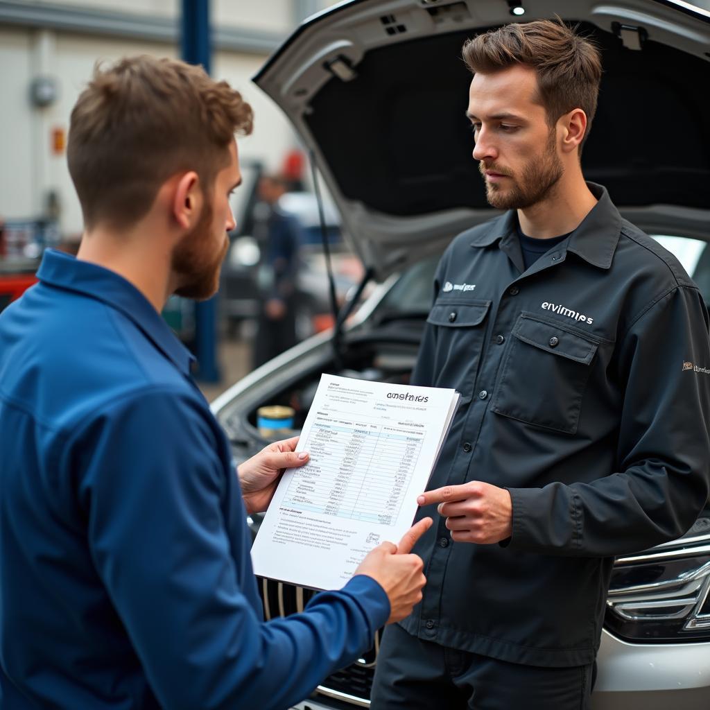 Car Repair Estimate Rickmansworth