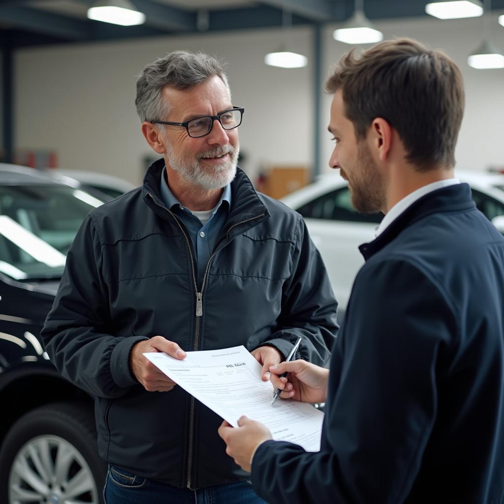 Getting a Car Repair Estimate in Stroud