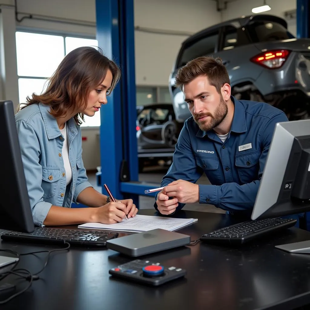 Car Repair Estimate at a Tempe Shop