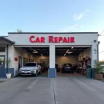 Car Repair Shop Exterior