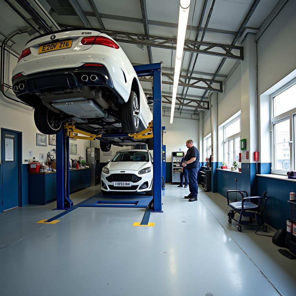 Modern Car Repair Shop Ormeau Road