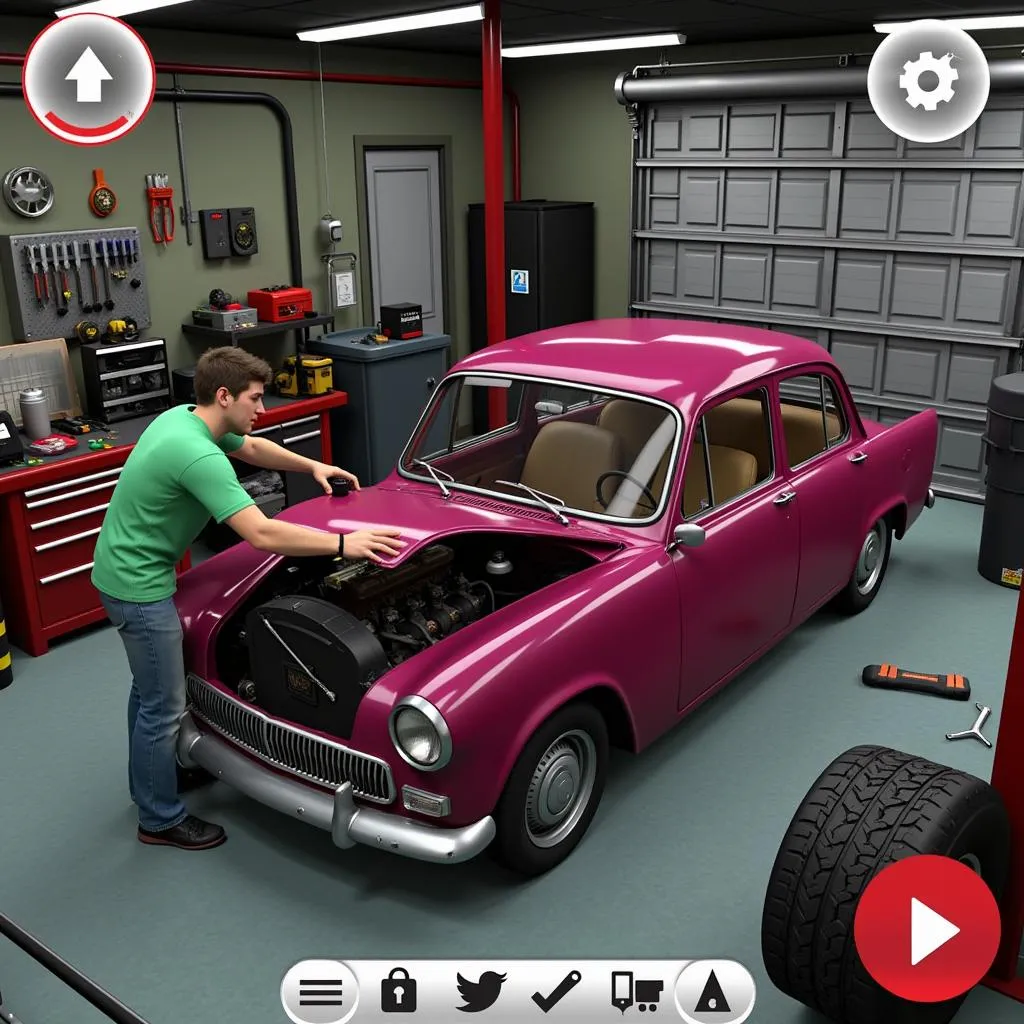 Car Repair Simulator Gameplay Screenshot