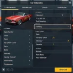 Car Repair Simulator Interface