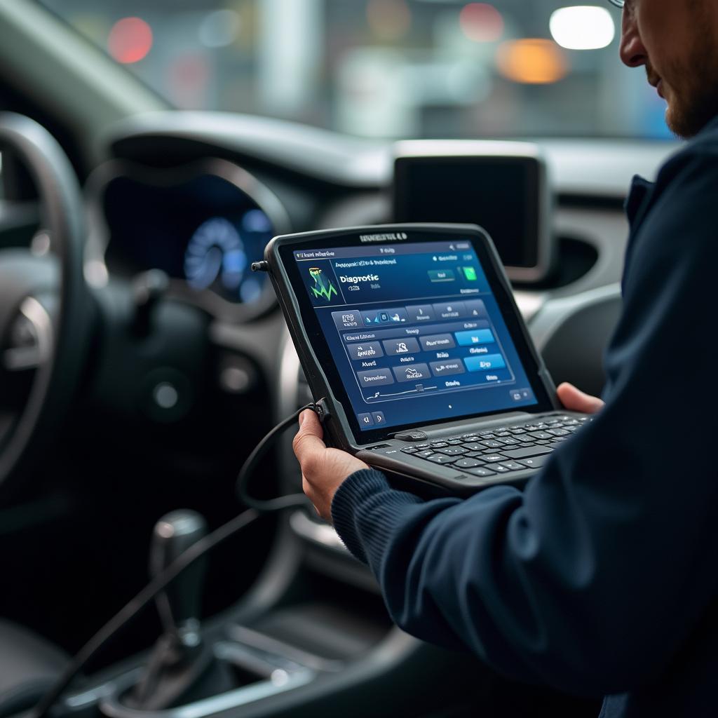 Advanced car repair technology used in a Darlaston shop