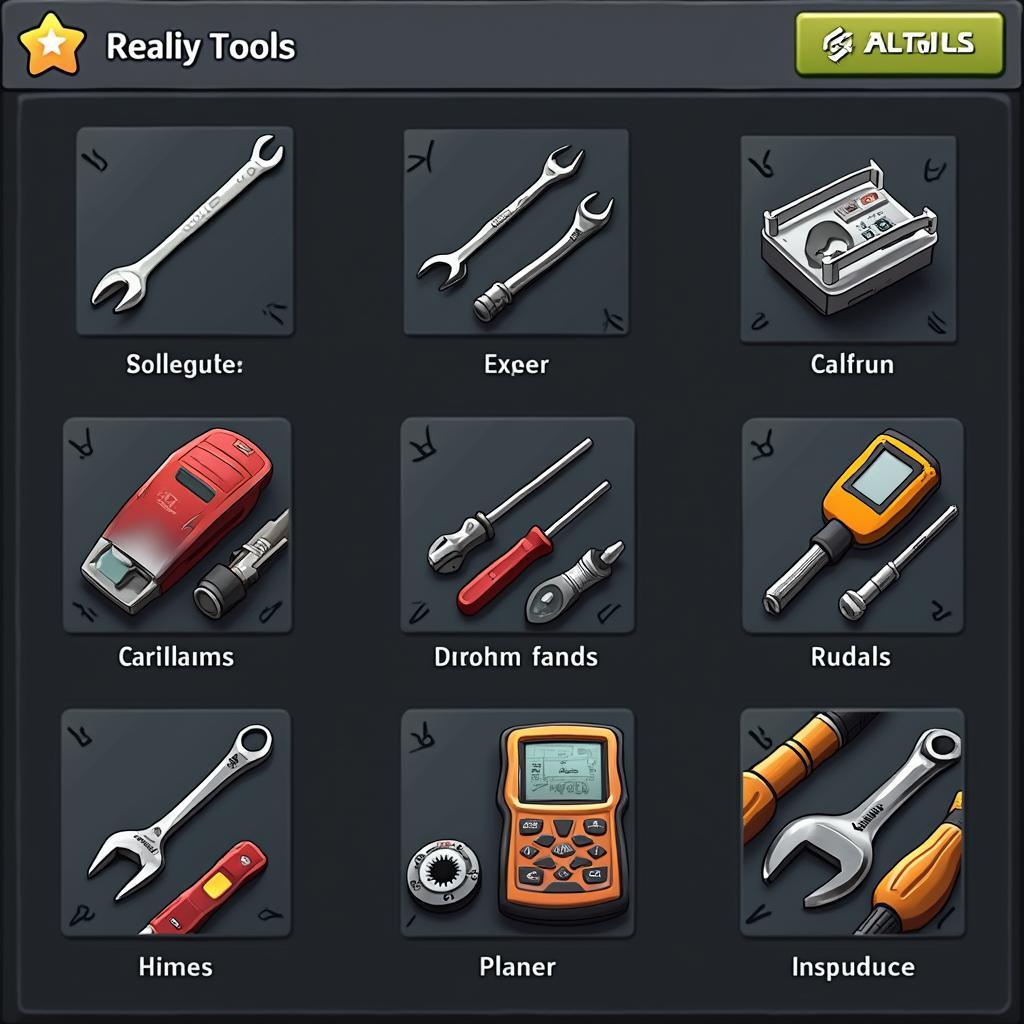 Car Repair Tools - Virtual