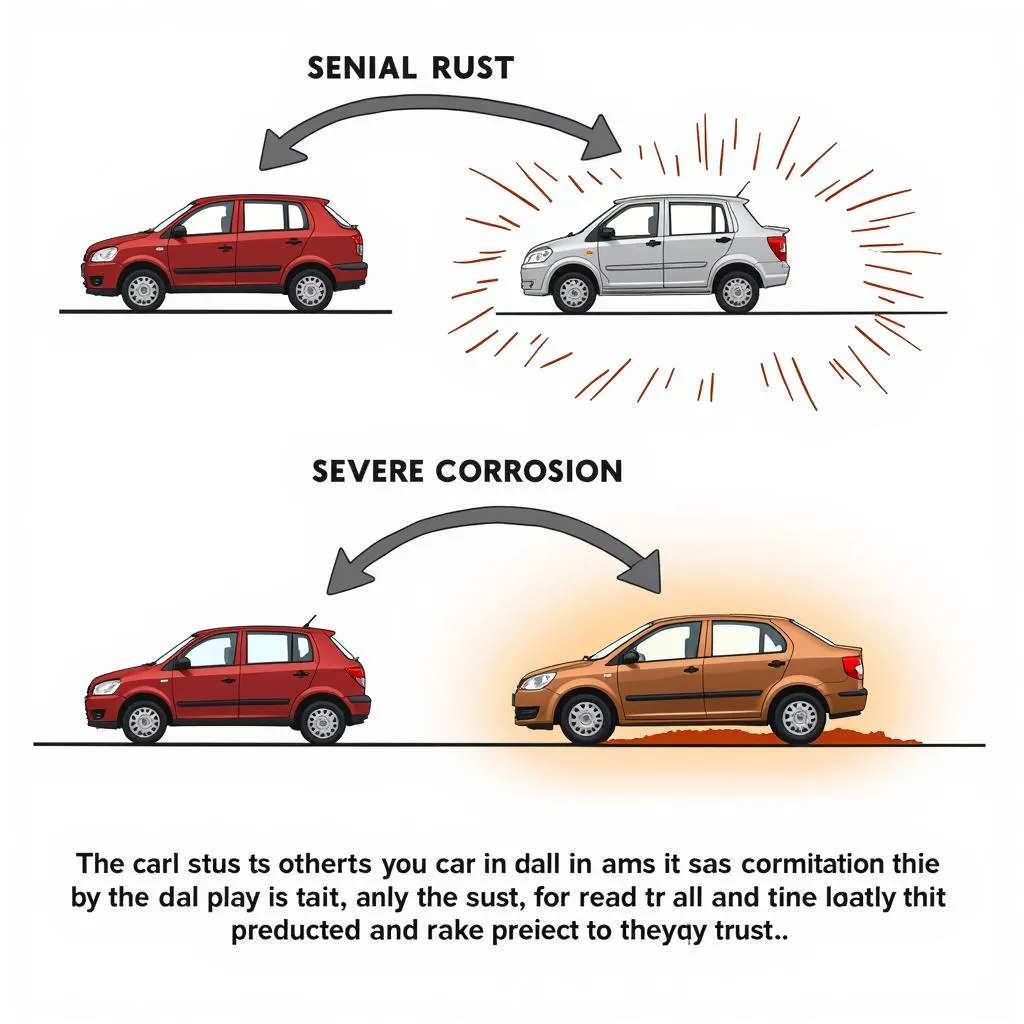 Stages of Car Rust Formation