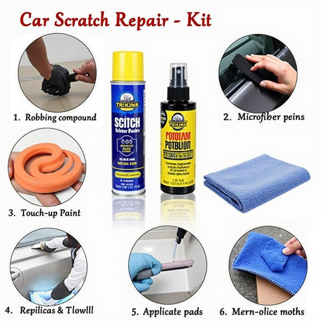 Car Scratch Repair Kit