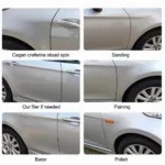 Car Scratch Repair Process in Dartford